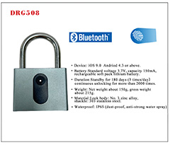 DRG508 Fingerprint Padlock