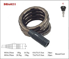 DR6021 Spiral Cable Lock